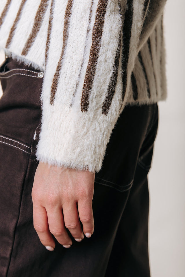 BOBBI STRIPE KNITTED LONGSLEEVE | Colourful rebel