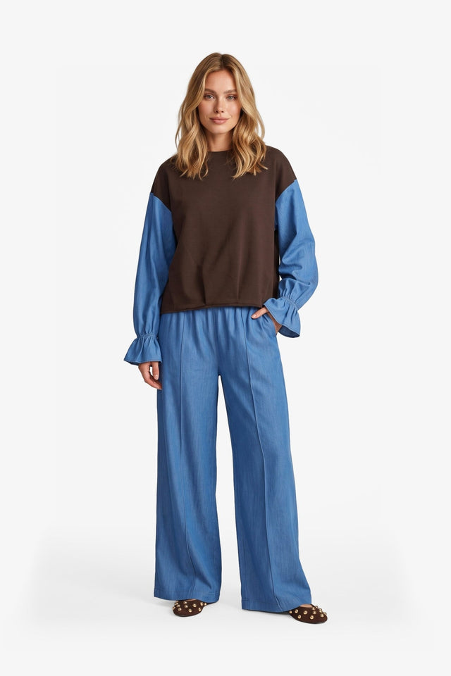 Eli sweater | Dark Chocolate