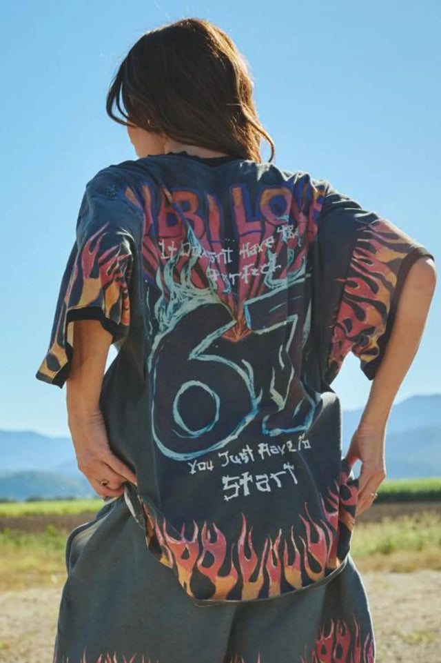 SABBI | Rainbow with flames | Grey