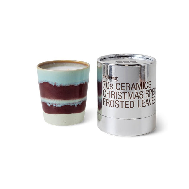 70’s ceramics: Christmas special | frosted leaves | HKliving - HKliving - wonder & melon