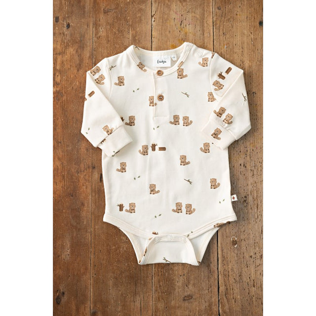 Feetje | Romper AOP - Tiny Timber Tales