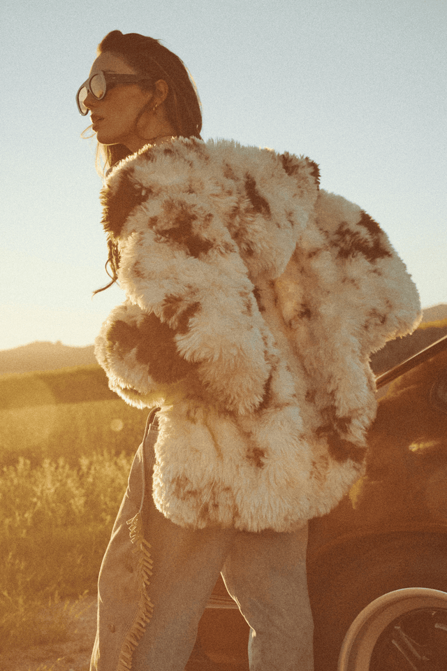 SABBI | The Holy Cow Faux Fur Jacket