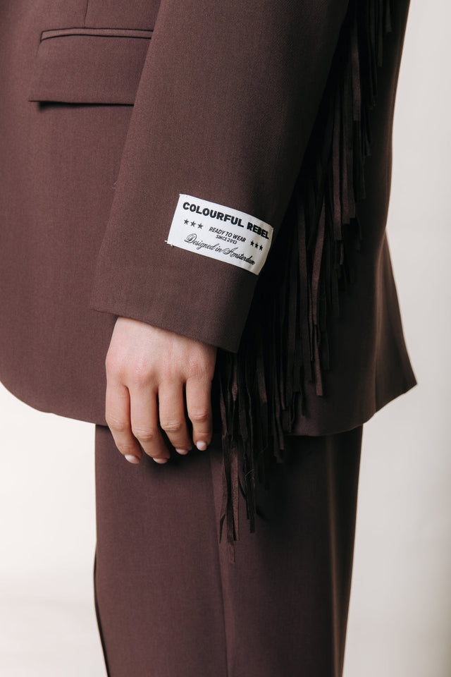 Colourful rebel | Jesra Fringe Blazer