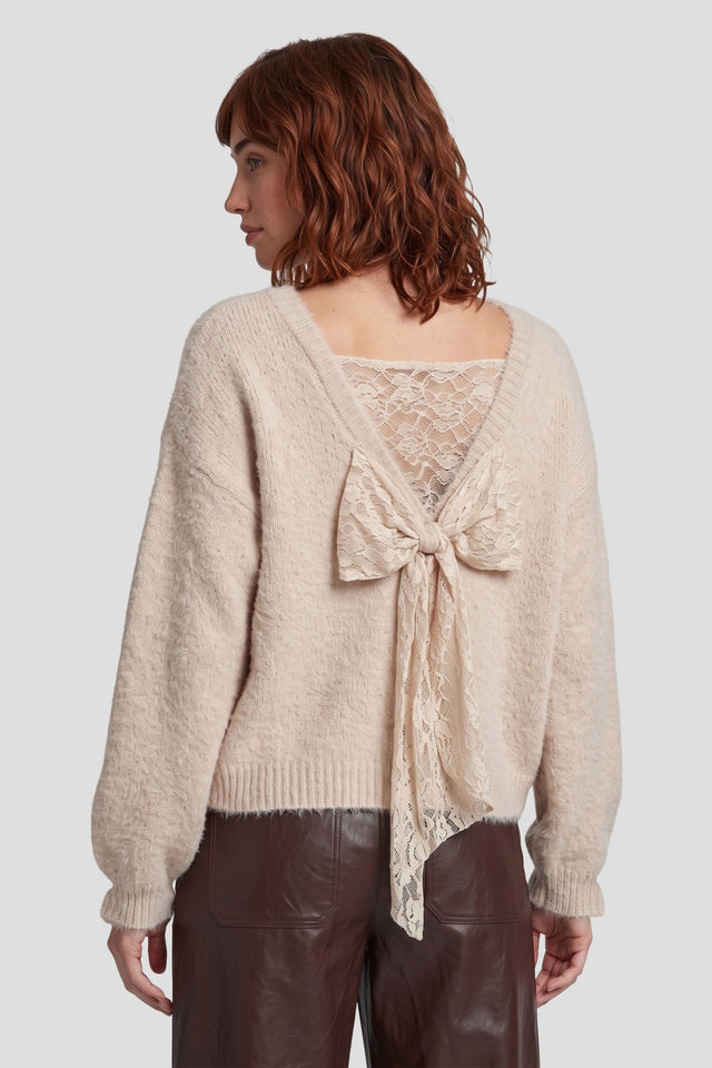 Fluresk | Caia knit sweater | Wood ash