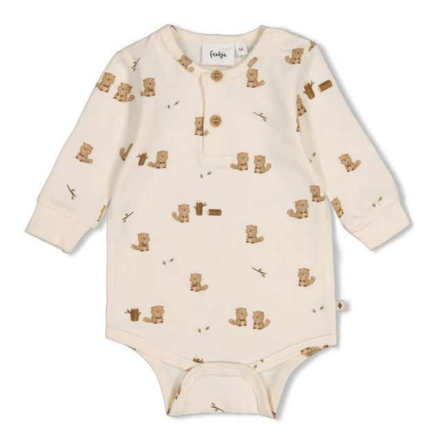 Feetje | Romper AOP - Tiny Timber Tales