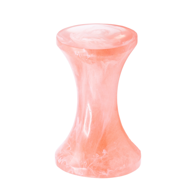 Espresso tamper Pavone zalm detail