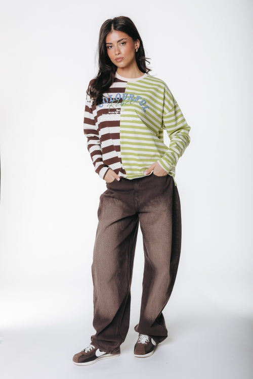 Colourful Rebel | Two striped longsleeve