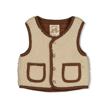 Feetje | Omkeerbaar teddy gilet - Tiny Timber Tales