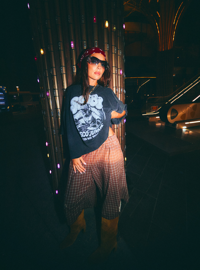 SABBI | DJ Cat Tee Black