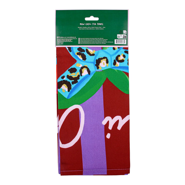 Paddywax Oui Oui Mon Cheri theedoek detail