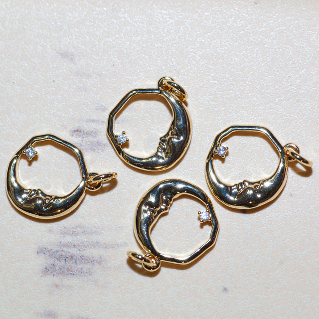 Bedel Maan Cirkel | 18K Gold Filled