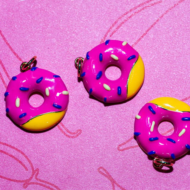 Bedel Donut Roze-Geel | 18K Gold Filled