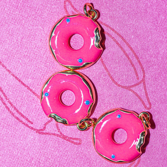 Bedel Donut Roze-Goud | 18K Gold Fille