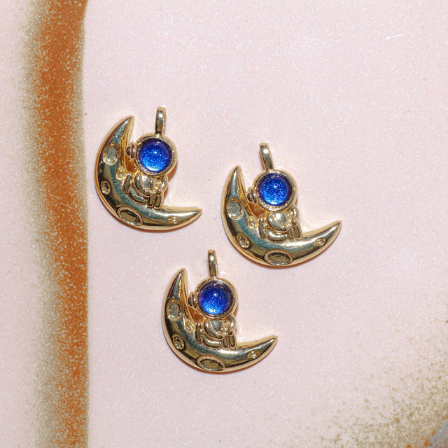 Bedel Astronaut op maan