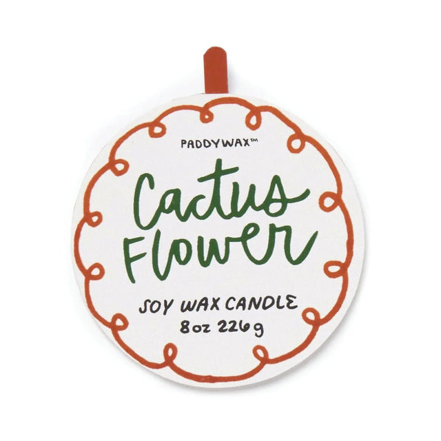 A dopo Flower ceramic kaars | Cactus Flower | Paddywax - paddywax - wonder & melon