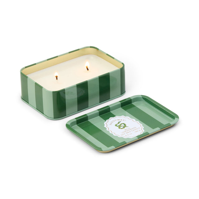 A Dopo Slangen Print Geurkaars in Blik | Wild Lemongrass Geurkaars | Paddywax - paddywax - wonder & melon