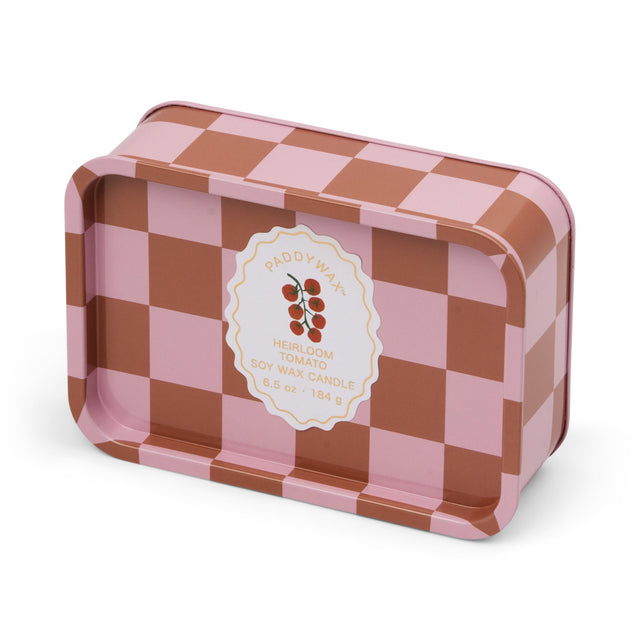 A Dopo Tomaten Print Geurkaars in Blik | Heirloom Tomato | Paddywax - paddywax - wonder & melon