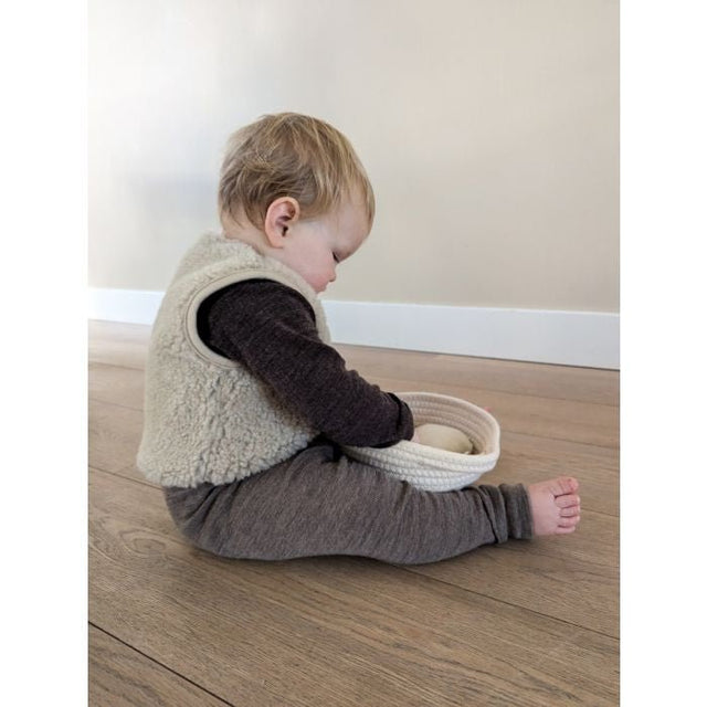 Alwero | Bodywarmer Baby | Sand Brown - Alwero - wonder & melon