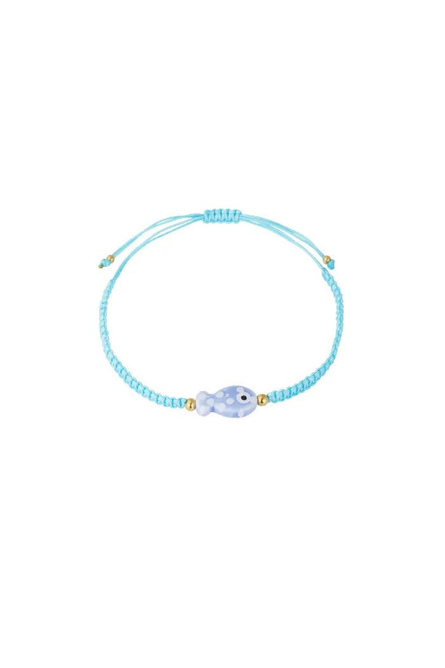 Armband Vis | Blauw - wonder & melon - wonder & melon