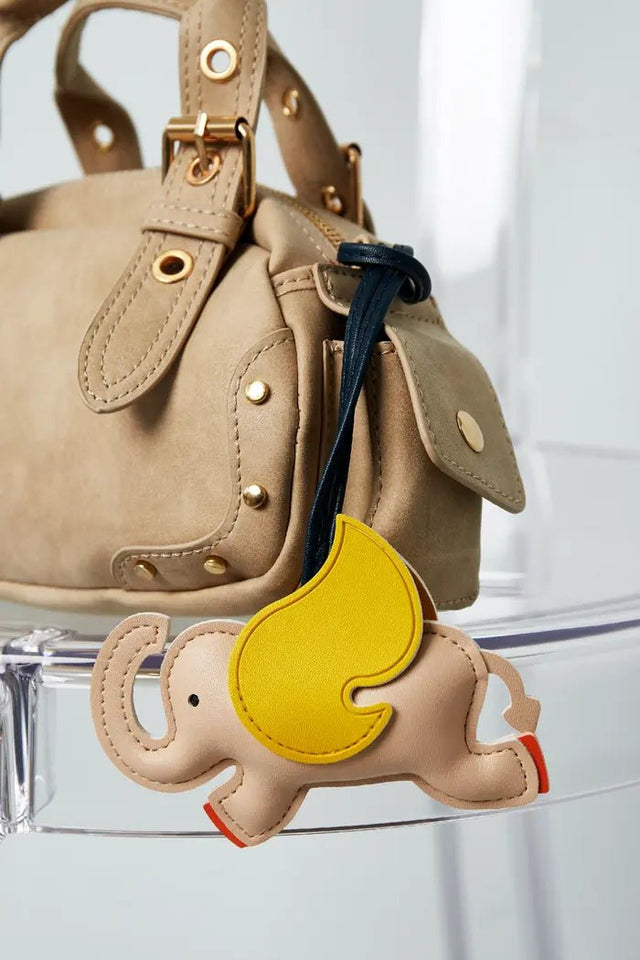 Bag Charm | Elephant | Beige - wonder & melon - wonder & melon