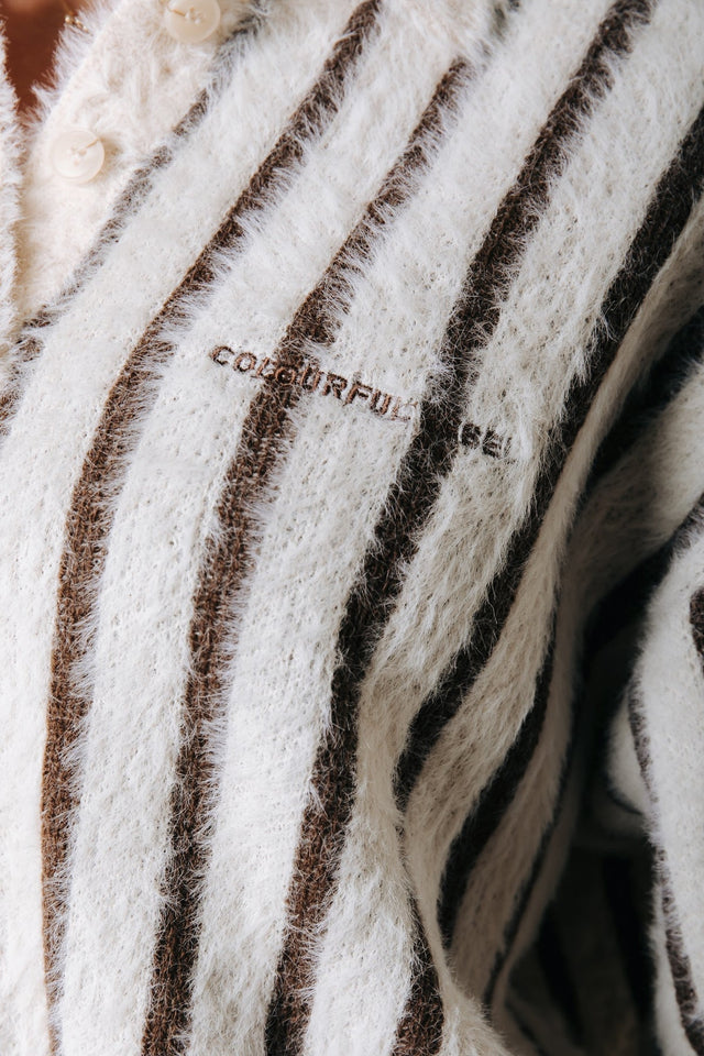 BOBBI STRIPE KNITTED LONGSLEEVE | Colourful rebel - Colourful Rebel - wonder & melon