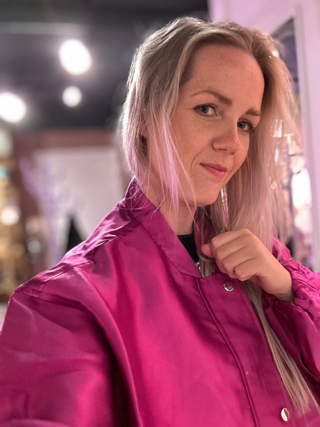 Bomber Jacket | Fuchsia - wonder & melon - wonder & melon