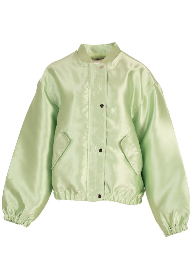 Bomber Jacket | Lime Green - wonder & melon - wonder & melon