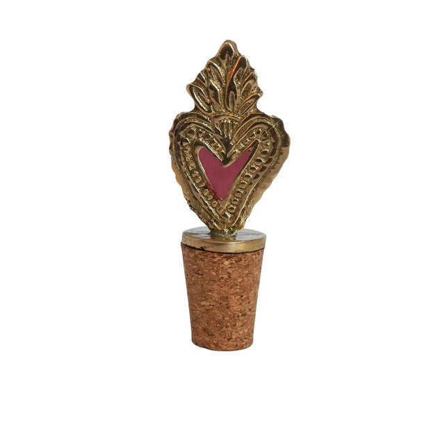 Bottle Stopper | Heart Fire - All the luck in the world - wonder & melon