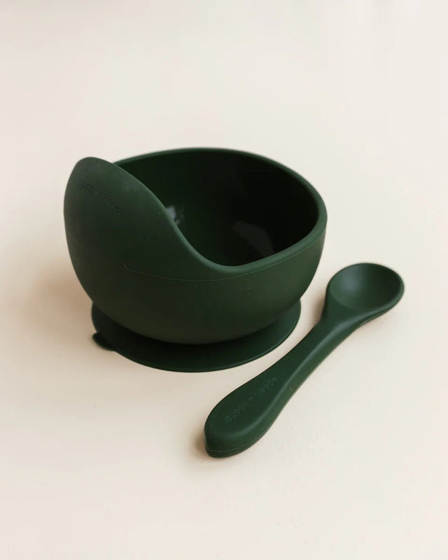 Bowl + Spoon Set | Forest - Speen en Koord - wonder & melon