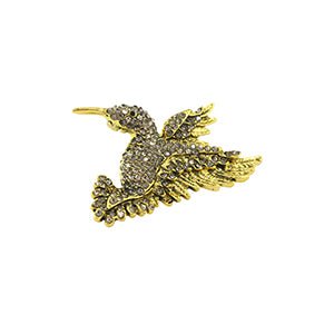 Broche | Bird | Green - wonder & melon - wonder & melon