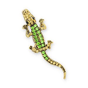 Broche | Crocodile - wonder & melon - wonder & melon