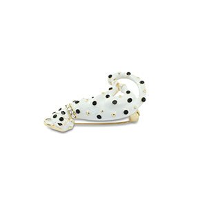 Broche | Leopard Black - white - wonder & melon - wonder & melon
