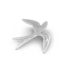 Broche | Zwaluw | Silver - wonder & melon - wonder & melon