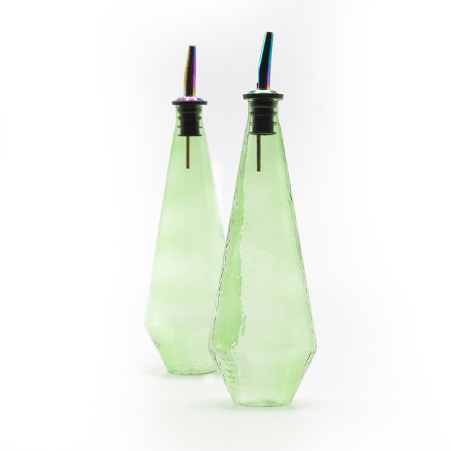 Brût Homeware | Olie- en azijnset Claude | Groen - Brût Homeware - wonder & melon