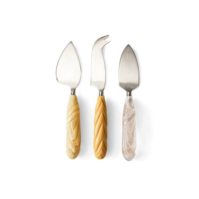 Cheese Knives set van 3 | Cream | HKliving - HKliving - wonder & melon