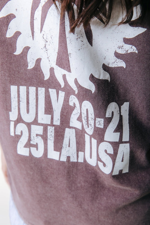 Colourful Rebel | T-Shirt | Brown | Palmtree - Colourful Rebel - wonder & melon