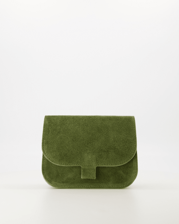 Crossbody Tas | Chique Suede | Green - wonder & melon - wonder & melon