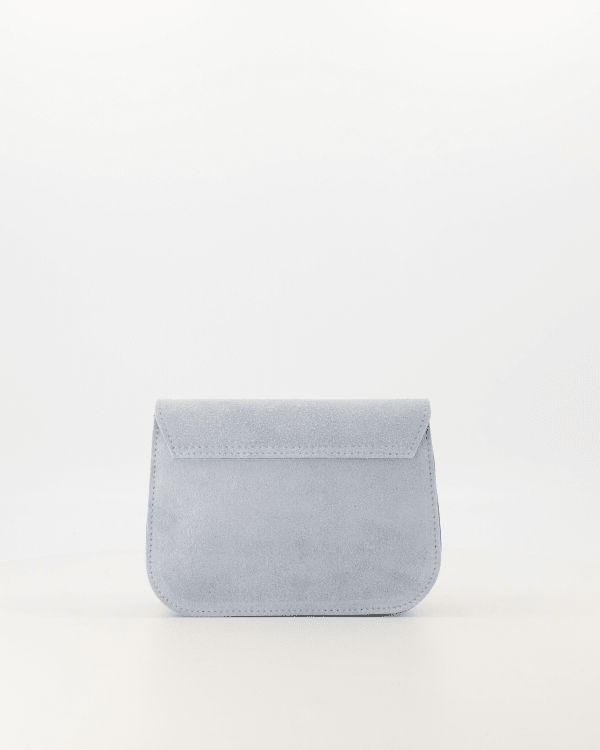 Crossbody Tas | Chique Suede | Light Blue - wonder & melon - wonder & melon