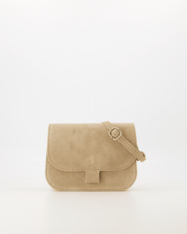 Crossbody Tas | Chique Suede | Sand - wonder & melon - wonder & melon