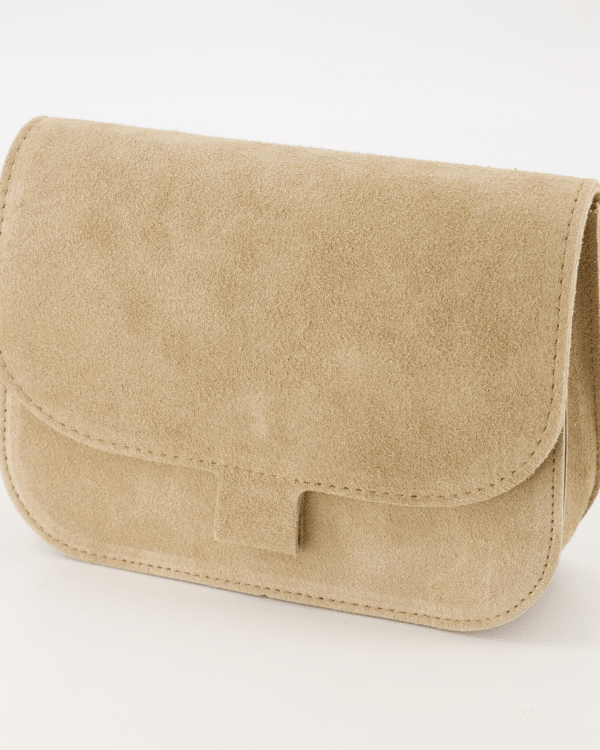 Crossbody Tas | Chique Suede | Sand - wonder & melon - wonder & melon