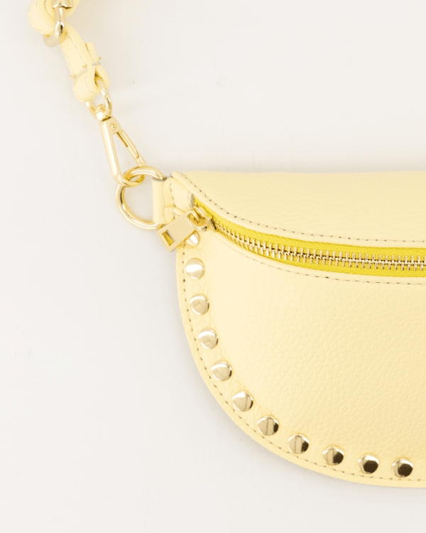Crossbody Tas | Leer | Butter Yellow - wonder & melon - wonder & melon