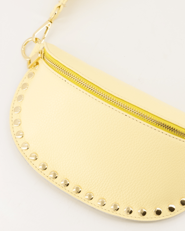 Crossbody Tas | Leer | Butter Yellow - wonder & melon - wonder & melon