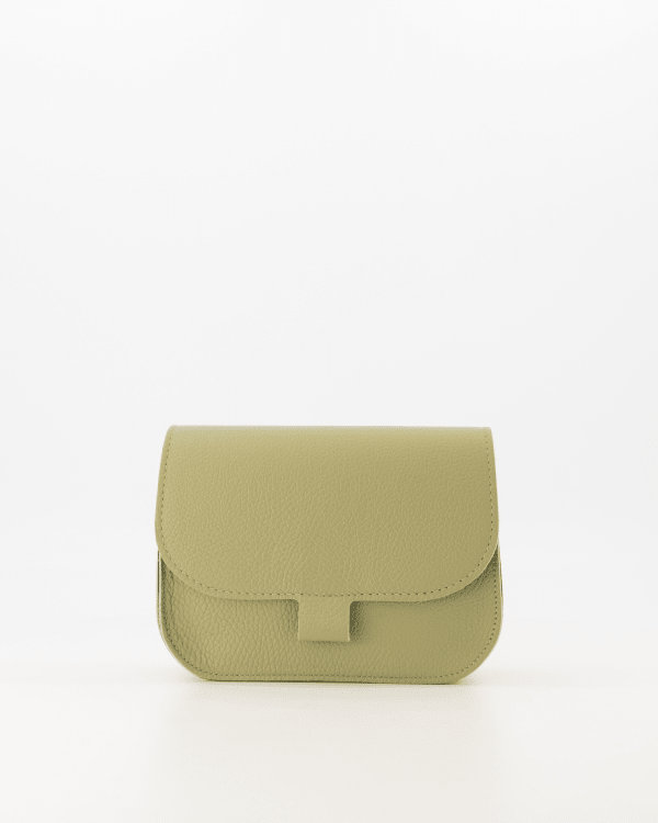 Crossbody Tas | Leer | Mos Groen - wonder & melon - wonder & melon