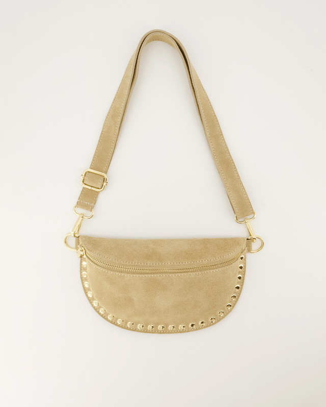 Crossbody Tas | Suede | Sand - wonder & melon - wonder & melon
