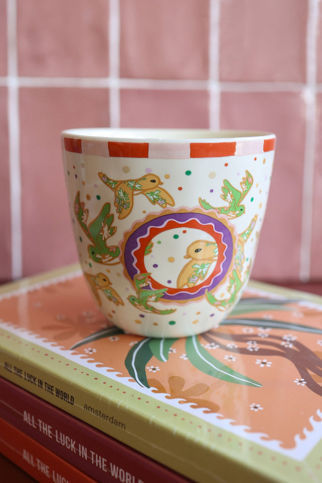 Cup Letter O - All the luck in the world - wonder & melon