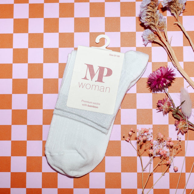 Darya short socks | White - MP Denmark - wonder & melon