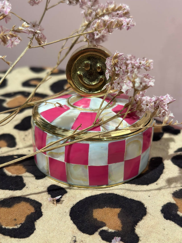 Deans the Label | Treasure box Pink Smiley - Deans the label - wonder & melon