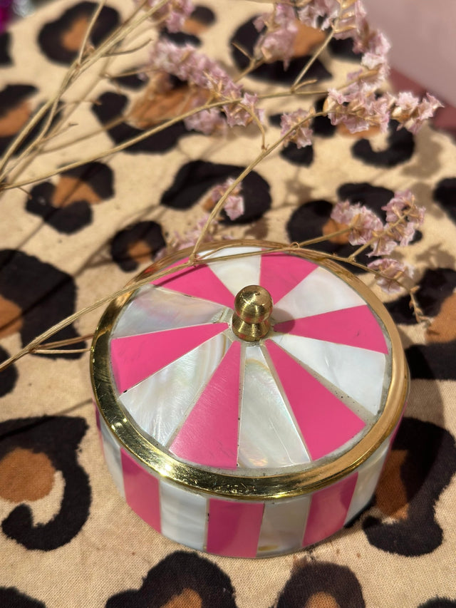 Deans the Label | Treasure box pink stripes - Deans the label - wonder & melon