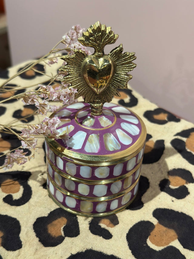 Deans The Label | Treasurebox purple milagro heart - Deans the label - wonder & melon