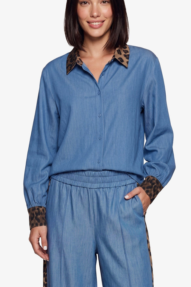Dyna blouse | Celestial Blue - Fluresk - wonder & melon